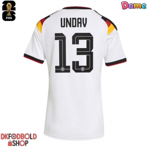 Tyskland Deniz Undav #13 Hjemmebanetrøje Dame VM 2026 Kort ærmer